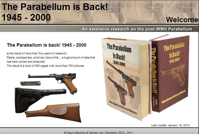 The Parabellum is Back 1945-2000. Ref.#F12DWJ